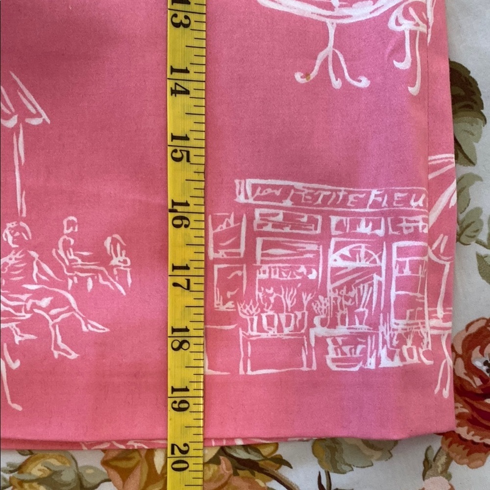 Talbots Pink Mini Pencil Skirt Resort Wear-Size 6P - Picture 11 of 12